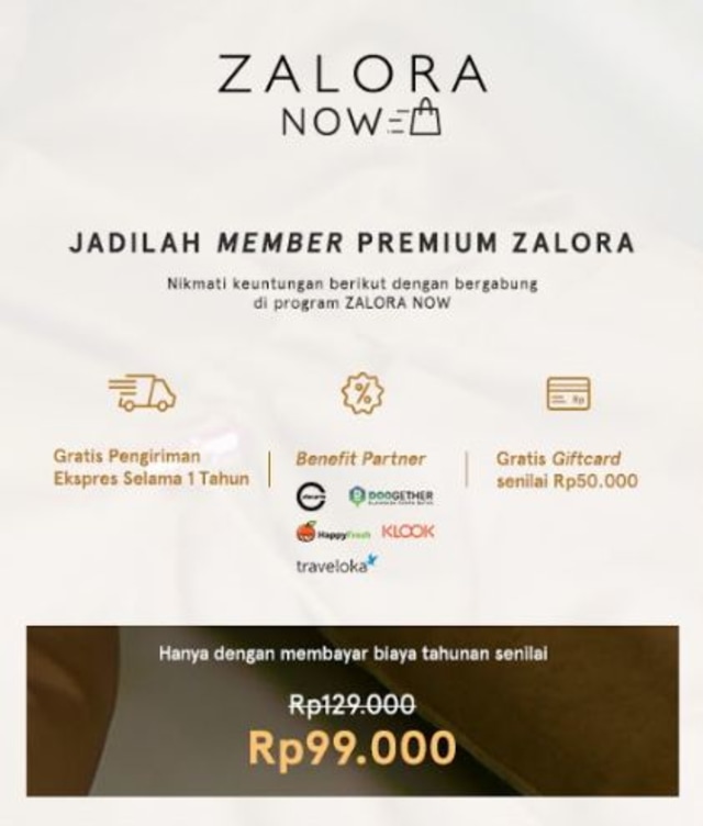 Manfaatkan Layanan "Zalora Now" Untuk Menikmati Diskon Menarik 
