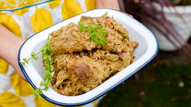 Ilustrasi Rendang Ayam Foto: Flickr/Febrilianita WULAN
