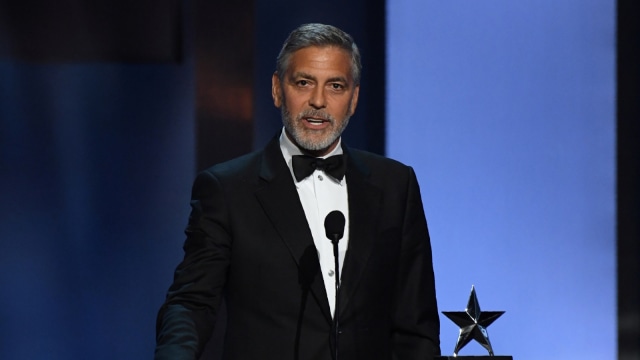 Aktor asal Amerika Serikat, George Clooney. Foto: AFP/ VALERIE MACON