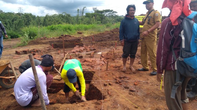 Lokasi tempat penemuan situs di Tol Malang-Pandaan di daerah Pakis, Kabupaten Malang.