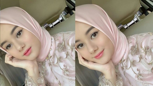Potret terbaru Dinda Hauw berhijab yang makin memesona. Foto: (Instagram/dindahw)