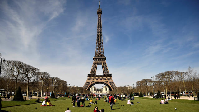 Menara Eiffel. Foto: AFP