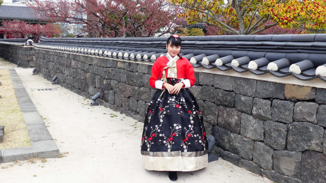 Ghea indrawari di Jeju Mokgwana, Korea Selatan. Foto: Andari Novianti/kumparan