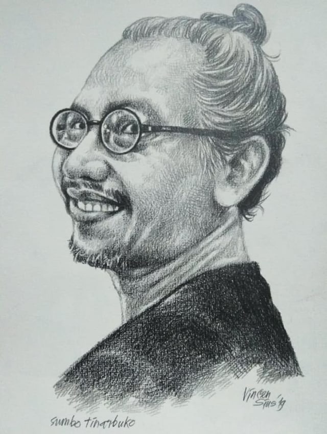 Dr. Sumbo Tinarbuko, Pemerhati Budaya Visual, Komunikasi Publik, Dosen Komunikasi Visual Fakultas Seni Rupa dan Program Pascasarjana ISI Yogyakarta (Ilustrasi: Vincensius Dwimawan)