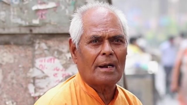 Omkar Nath Sharma, pengemis obat di India untuk dibagikan ke orang-orang miskin Foto: tangkapan layar Facebook/Zinc