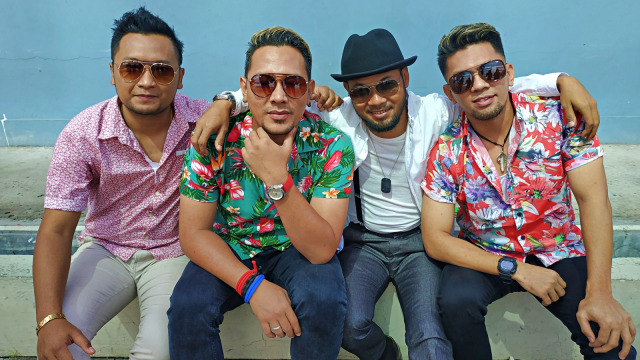 Grup musik The Bagindas. Foto: Alexander Vito Edward Kukuh/kumparan