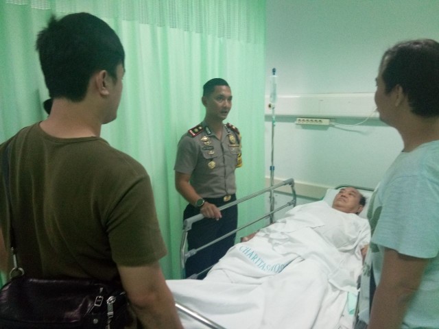 Djulijono korban perampokan emas tengah di mintai keterangan pihak kepolisian