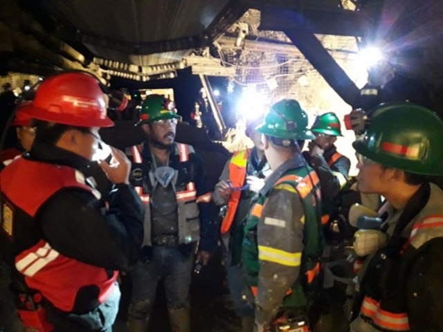 Pencarian dua pekerja Freeport. (Dok: Polres Timika)