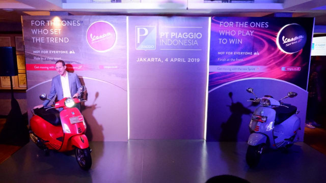 Peluncuran varian baru motor Vespa Foto: Aditya Pratama Niagara/kumparanOTO