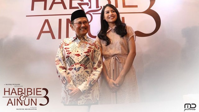 Maudy Ayunda dan BJ Habibie Foto: dok. Instagram @mdpictures_official