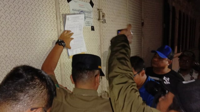 Diskotek Old City ditutup Pemprov DKI. Foto: Dok Satpol PP DKI