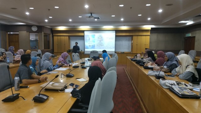 Pemutaran film Aceh di USIM, Selasa (2/4). Foto: Rafsanjani untuk acehkini.