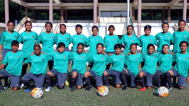 Timnas Putri Indonesia U-15. Foto: Dok. PSSI
