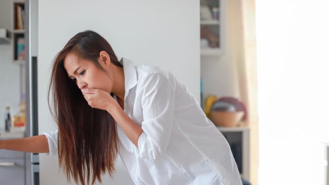 Ilustrasi ibu hamil mual Foto: Shutterstock