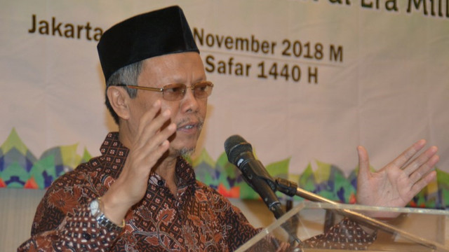 Wakil Ketua Majelis Ulama Iindonesia, Yunahar Ilyas. Foto: Dok. Majelis Ulama Indonesia