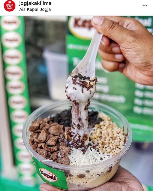 Es Kepal Milo | Photo by Jogjakakilima via Instagram