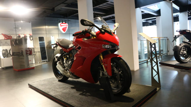 Ducati Supersport. Foto: Ghulam Muhammad Nayazri/kumparanOTO