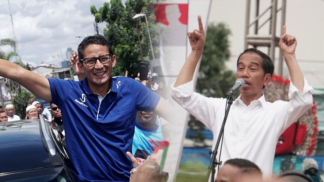 Sandiaga Uno dan Joko Widodo. Foto: Jamal Ramadhan/kumparan dan Iqbal Firdaus/kumparan