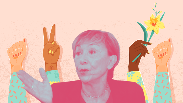 Filsuf Feminis Perancis Julia Kristeva. Foto: Sabryna Putri Muviola/kumparan