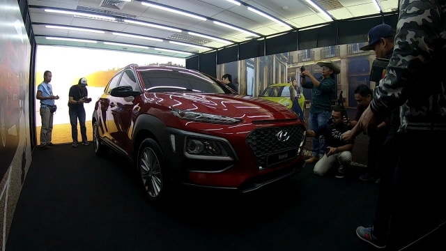 Hyundai Kona bakal meluncur di IIMS 2019. Foto: Gesit Prayogi/kumparanOTO