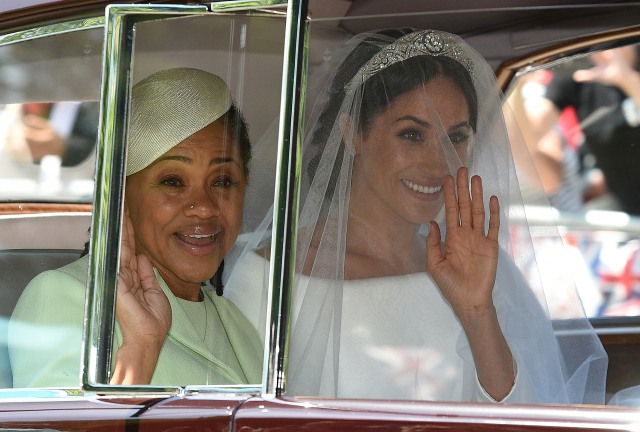 Doria Rogland dan Meghan Markle Foto: dok.Oli SCARFF / AFP