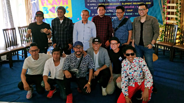 Panita dan Pengisi Acara 'Ketje Flashback The 90's'. Foto: Alexander Vito Edward Kukuh/kumparan