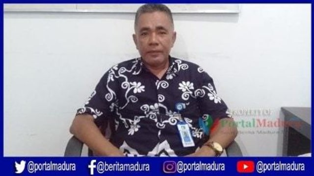 Kabag Hubungan Langganan PDAM Sampang, Yazid Sholihin (Foto: Rafi)