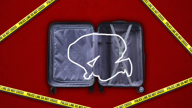 Ilustrasi misteri mayat dalam koper Foto: Farhan Raudah/kumparan