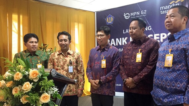 Peresmian Bank Mandiri Taspen (Bank Mantap). Foto: Selfy Momongan/kumparan