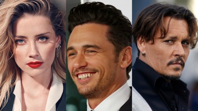 Amber Heard, James Franco, Johnny Depp Foto: Instagram @amberheard/REUTERS: Mike Blake/REUTERS: Mario Anzuoni