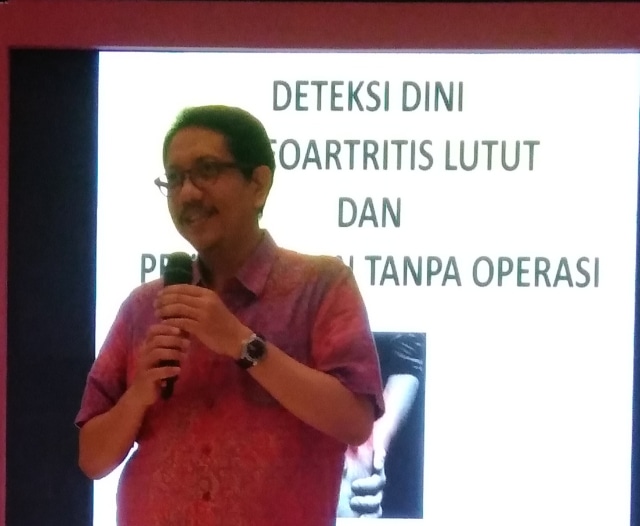 dr. Indra Tjahjono Sp KFR. Foto: Masruroh