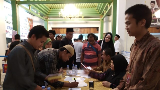Suasana Pemilu di KBRI Riyadh, Arab Saudi. Foto: Dok. Budi Marta Saudin