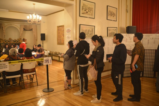 Menunggu giliran. Foto: Dok: KJRI New York