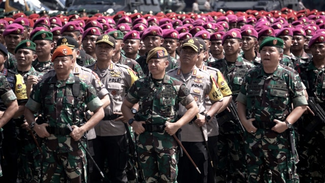 TNI Polri Bersatu Hadang Provokasi dan Pastikan Ketertiban Umum