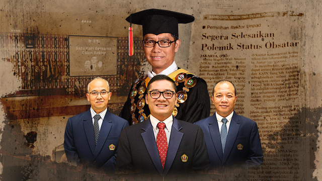 Ilustrasi Lipsus kumparan: Aroma Suap Rektor Unpad. Foto: Herun Ricky /kumparan