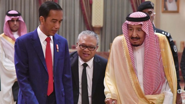 Presiden Jokowi dan Raja Salman. Foto: Dok. Laily Rachev - Biro Pers Sekretariat Presiden