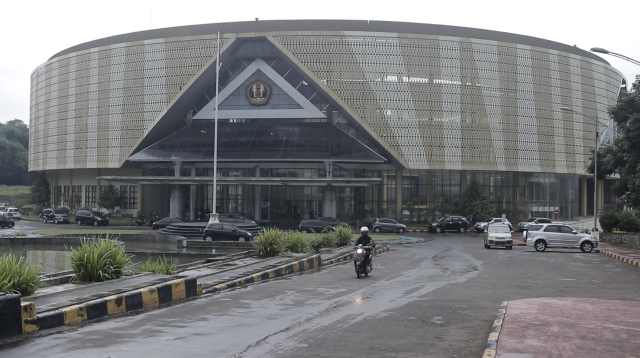 Gedung Rektorat Universitas Padjadjaran. Foto: Prima Gerhard/kumparan