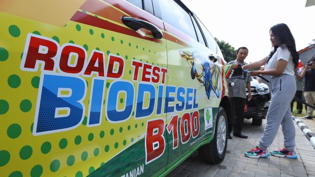lustrasi B100. Foto: Dok. Kementerian Pertanian