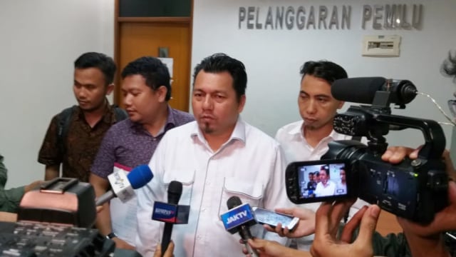 TKN Laporkan Dugaan Kecurangan Pemilu di Luar Negeri ke Bawaslu. Foto: Fadjar Hadi/kumparan