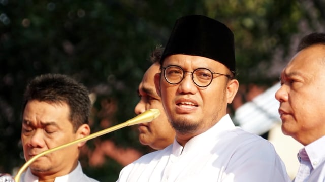 Koordinator juru bicara BPN, Dahnil Anzhar Simanjuntak. Foto: Jamal Ramadhan/kumparan