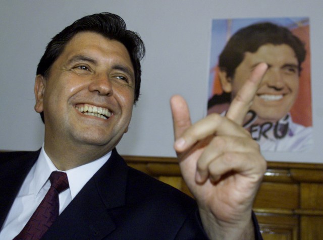 Mantan Presiden Peru Alan Garcia Foto: Reuters