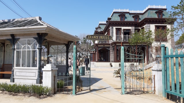 Glory Hotel, bangunan ikonik di drama Mr. Sunshine. Foto: Andari Novianti/kumparan