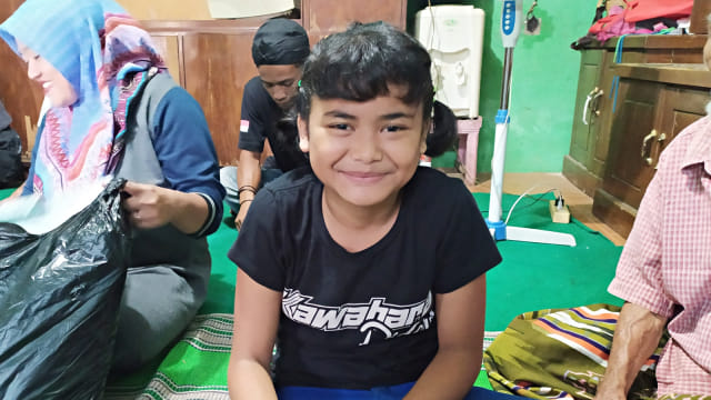Nabila, korban Bullying yang videonya viral. Foto: Rachmadi Rasyad/kumparan