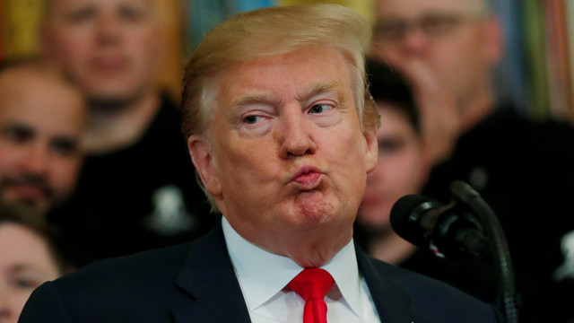 Presiden Amerika Serikat, Donald Trump. Foto: REUTERS/Carlos Barria