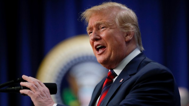 Presiden Amerika Serikat, Donald Trump. Foto: REUTERS/Carlos Barria