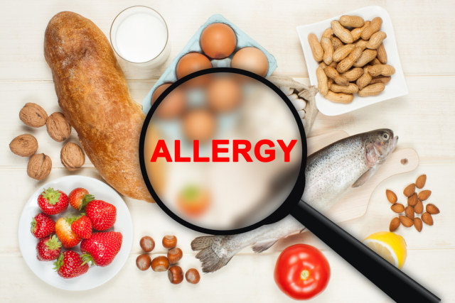 Ilustrasi alergi makanan Foto: dok.shutterstock