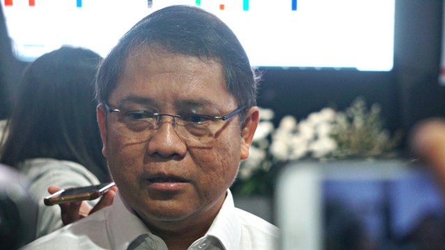 Menkominfo Rudiantara saat menjawab pertanyaan wartawan. Foto: Nugroho Sejati/kumparan