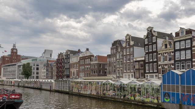 Bloemenmarkt di Amsterdam, Belanda Foto: Shutter Stock