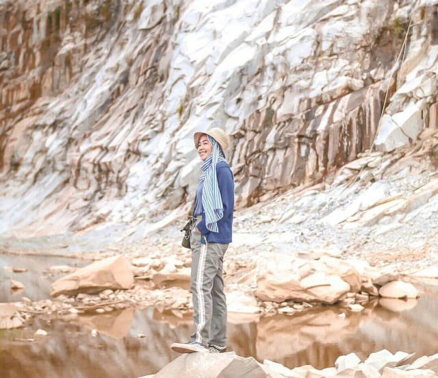 Fashion blogger, Belva Laila Falah. Foto: dok Hi!Pontianak (@belvalfh)