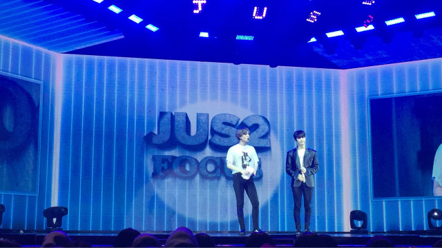 Showcase Sub-unit GOT7, Jus2. Foto: Nadila Eldia Rochlik/kumparan